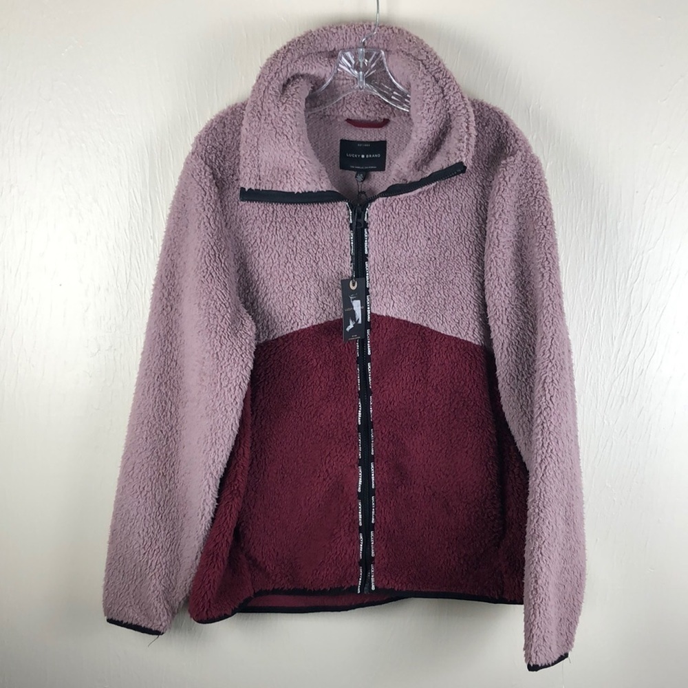 NEW Lucky Brand Colorblock Jacket